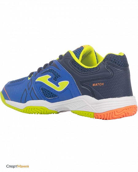 J.MATW-804 Кроссовки теннисные детские Joma Match 18 синий, темно-синий