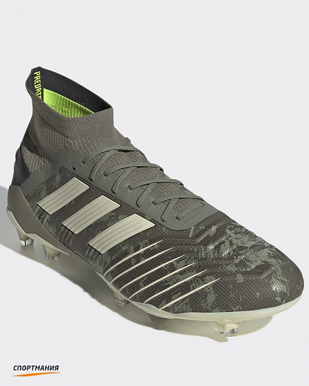EF8205 Бутсы Adidas Predator 19.1 FG серый