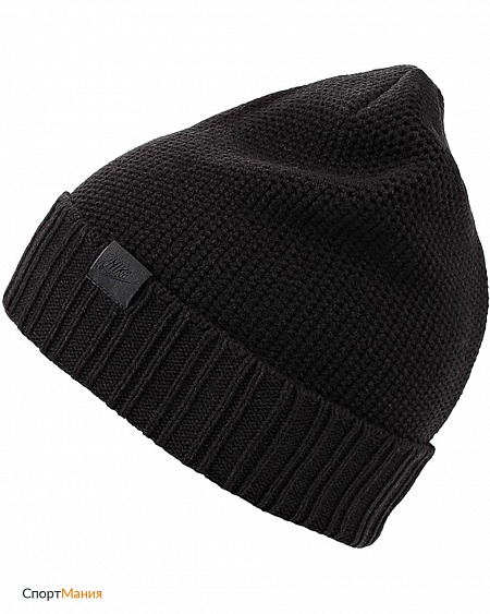 925417-010 Шапка Nike Beanie Honeycomb черный