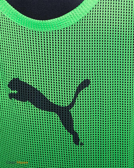 65398343 Манишка Puma Training Bib зеленый
