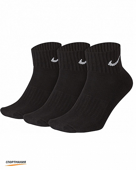 SX4926-001 Носки Nike V Cush Ankle (3 пары) черный