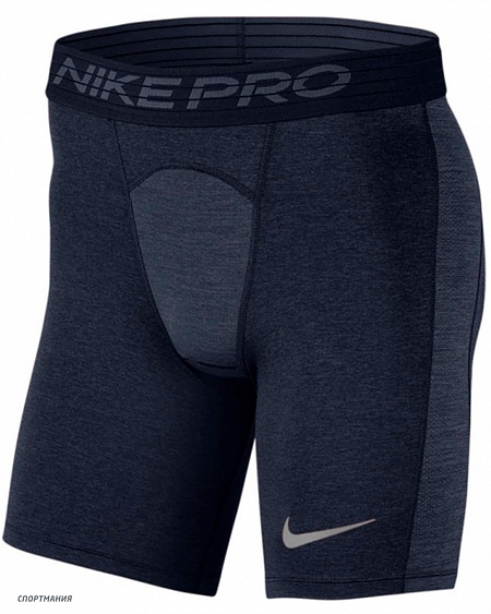 BV5635-452 Компрессионные шорты Nike Pro Training Shorts темно-синий