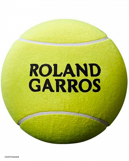 WRT1416YD Мяч теннисный Wilson Roland Garros 5 салатовый, черный