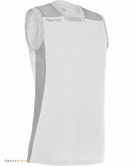 40240119 Баскетбольная майка Macron Radon белый, серый