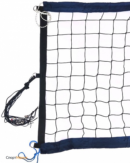 FS№12 Сетка для пляжного волейбола Made In Russia FS-PV 12 черный, темно-синий