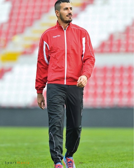 81120201 Олимпийка Macron Safon красный, белый