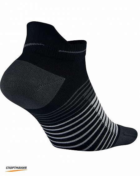SX5195-010 Носки Nike Dri-FIT Lightweight No-Show Running черный, серый