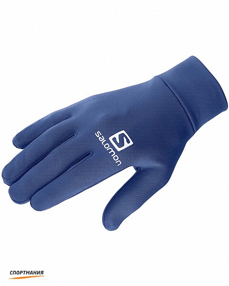 L40420500 Женские перчатки Salomon Agile Warm Glove U синий