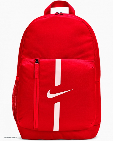DA2571-657 Рюкзак Nike Academy Team Backpack красный, черный, белый