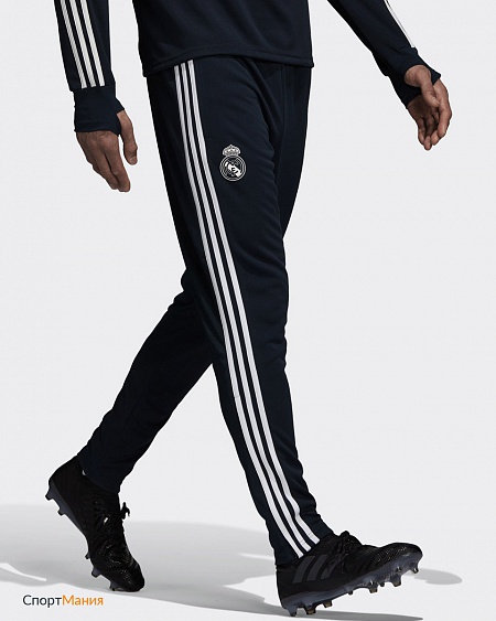 CW8648 Тренировочные брюки Adidas Real Madrid черный, белый