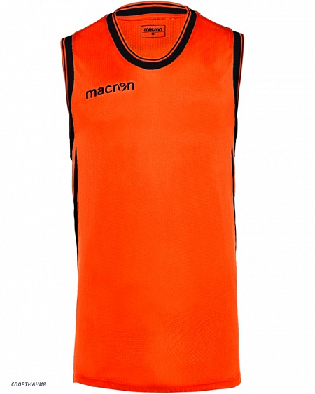 45291309 Баскетбольная майка Macron Ethane оранжевый, черный