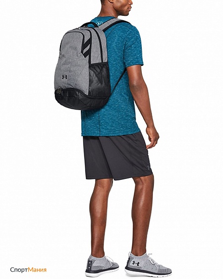 1306060-040 Рюкзак Under Armour Team Hustle 3.0 серый, черный