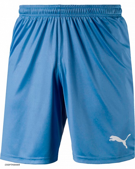 70361518 Шорты футбольные Puma Liga Short Core голубой, белый