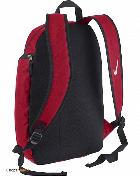 BA5501-657 Рюкзак Nike Club Team Backpack красный, черный