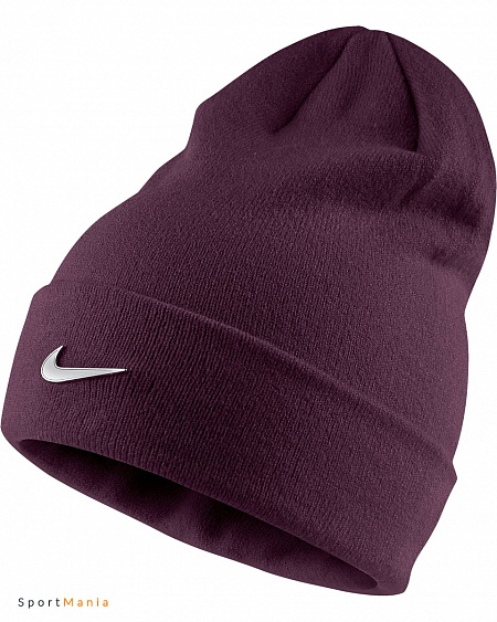 825577-609 Шапка детская Nike Beanie Swoosh фиолетовый