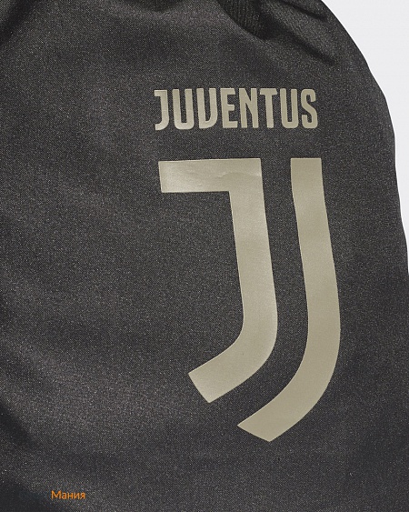 CY5562 Рюкзак-мешок Adidas FC Juventus черный, серый