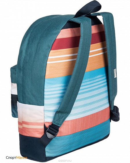 EQYBP03337-MKM3 Рюкзак Quiksilver Everyday Poster 3 голубой, розовый