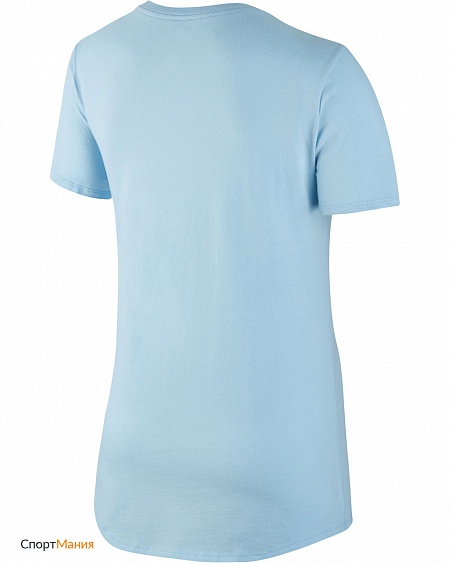 847531-499 Женская футболка Nike Just Do It T-Shirt голубой