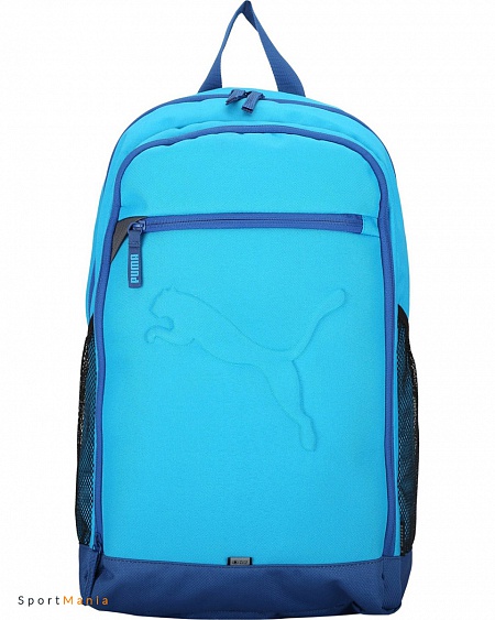 07358119 Рюкзак Puma Buzz голубой, темно-синий