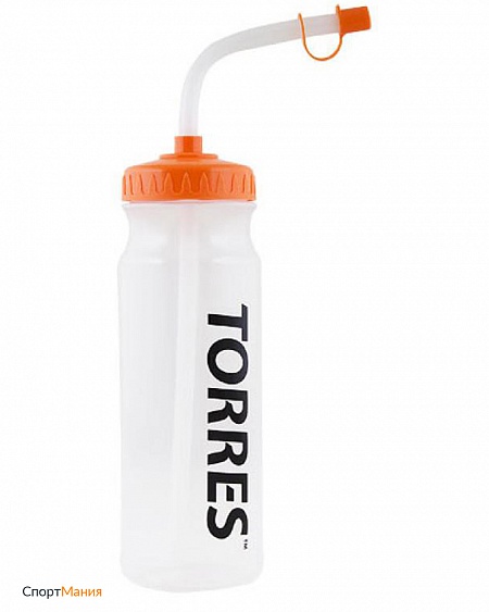SS1029 Бутылка для воды Torres 0,75 л белый, оранжевый