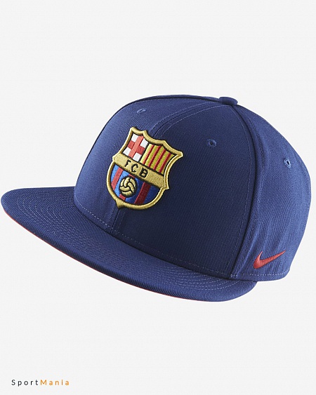 686241-421 Бейсболка Nike FC Barcelona темно-синий