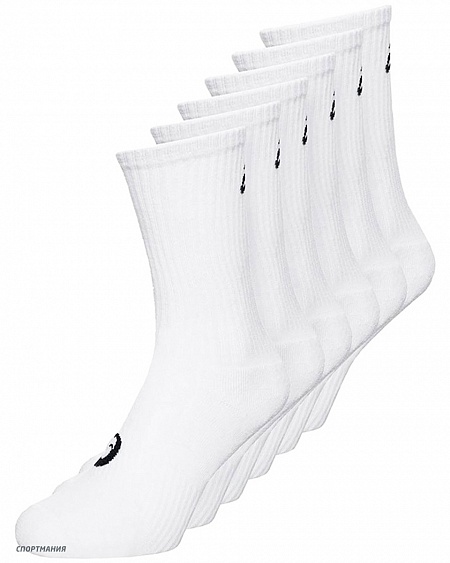 141802-0001 Носки Asics 6PKK Crew Sock белый