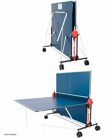 230235-B Теннисный стол Donic Indoor Roller Fun 19 мм синий, черный, белый