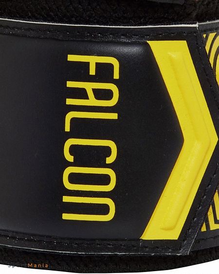 5026073 Вратарские перчатки Macron Falcon XF черный, желтый