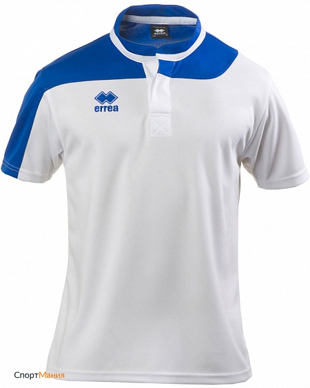 D4020000026 Поло регбийное Errea Capital Shirt Ss белый, синий