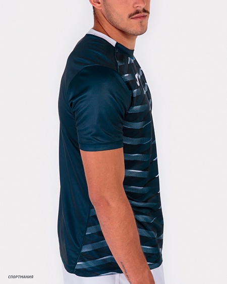 101290.332 Регбийная футболка Joma Myskin Academy темно-синий, белый