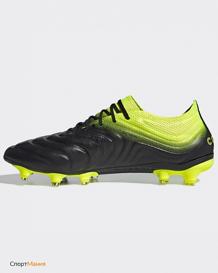 BB8088 Бутсы Adidas Copa 19.1 FG черный, светло-зеленый