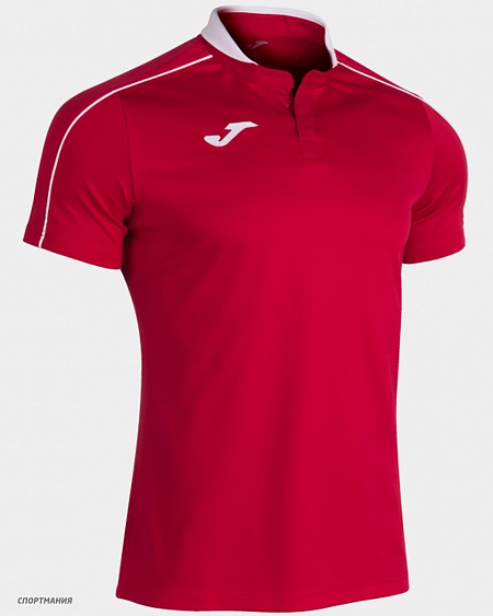 102216.602 Детское поло Joma Scrum красный, белый