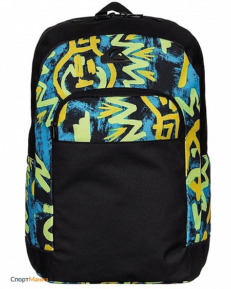 EQYBP03139-YHG7 Рюкзак Quiksilver Everyday Dart черный, синий, желтый