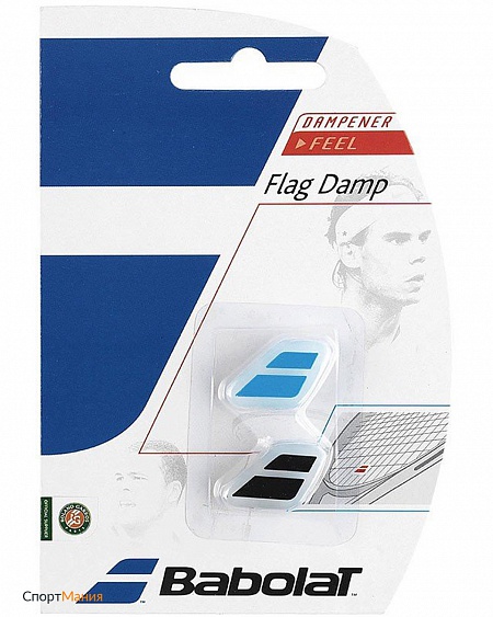 700032-146 Виброгаситель Babolat Flag Damp черный, синий