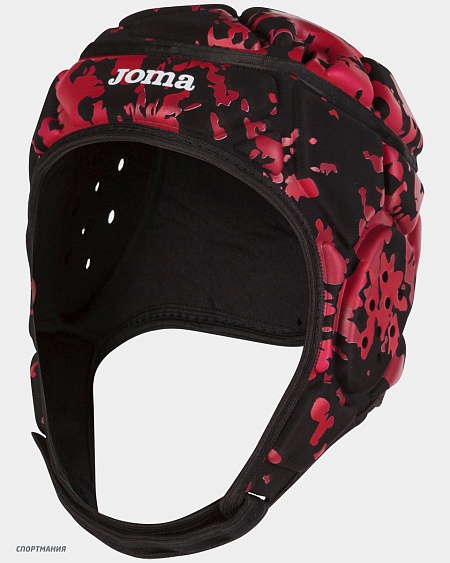400704.106 Каска Joma Casco красный, черный