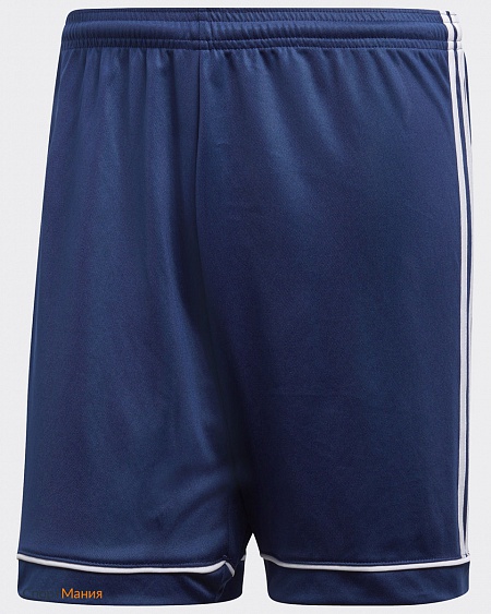 BK4765 Футбольные шорты Adidas Squadra 17 синий, белый