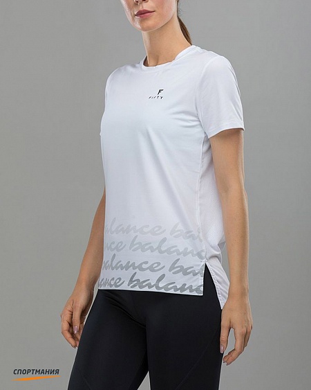 FA-WT-0105-WHT Женская удлиненная футболка Fifty Balance белый