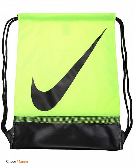 BA5424-702 Рюкзак-мешок Nike светло-зеленый, черный