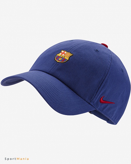 852167-429 Бейсболка Nike FC Barcelona H86 темно-синий, красный