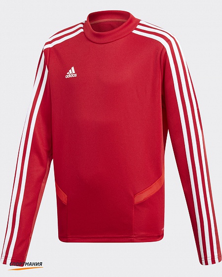 D95939 Детский тренировочный джемпер Adidas Tiro19 красный