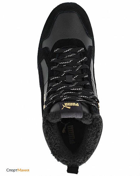 36510201 Ботинки Puma ST Runner Mid Fur черный, серый