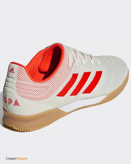 D98065 Футзалки Adidas Copa 19.3 IN Sala белый, красный
