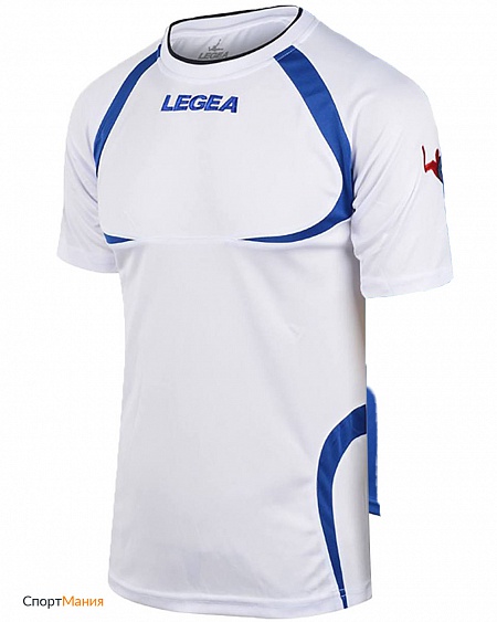 M1063-0302 Футболка игровая детская Legea Taipei белый, синий
