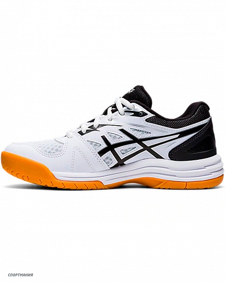 1074A027-100 Кроссовки волейбольные детские Asics Upcourt 4 GS белый, черный
