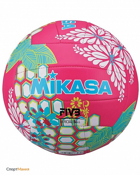 VXS-HS1 Мяч для пляжного волейбола Mikasa VXS розовый, голубой