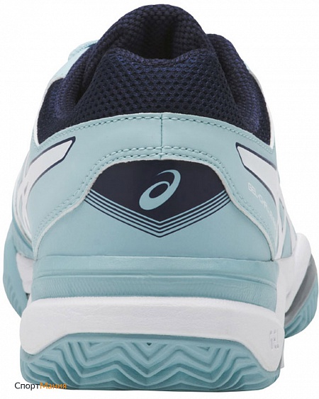 E754Y-1401 Женские теннисные кроссовки Asics Gel Challenger 11 Clay голубой, белый