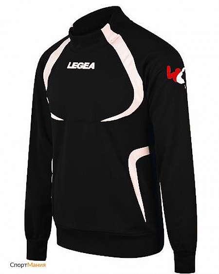M1081-1003 Толстовка детская Legea Giacca Training Tornado Tokyo черный, белый