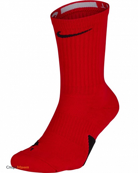SX7622-657 Носки Nike Elite Crew красный, черный