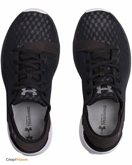1296204-100 Женские беговые кроссовки Under Armour Rotation черный