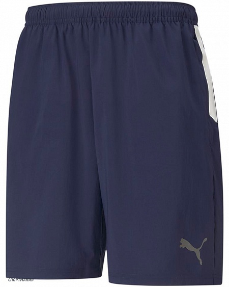 65726406 Детские шорты Puma teamLiga Sideline Shorts темно-синий